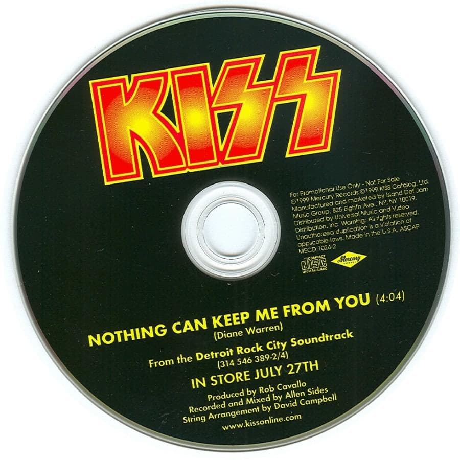 Album cover art for "Nothing Can Keep Me From You" by KISS