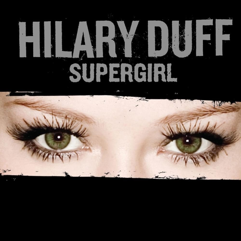 Album cover art for "Supergirl" by Hilary Duff