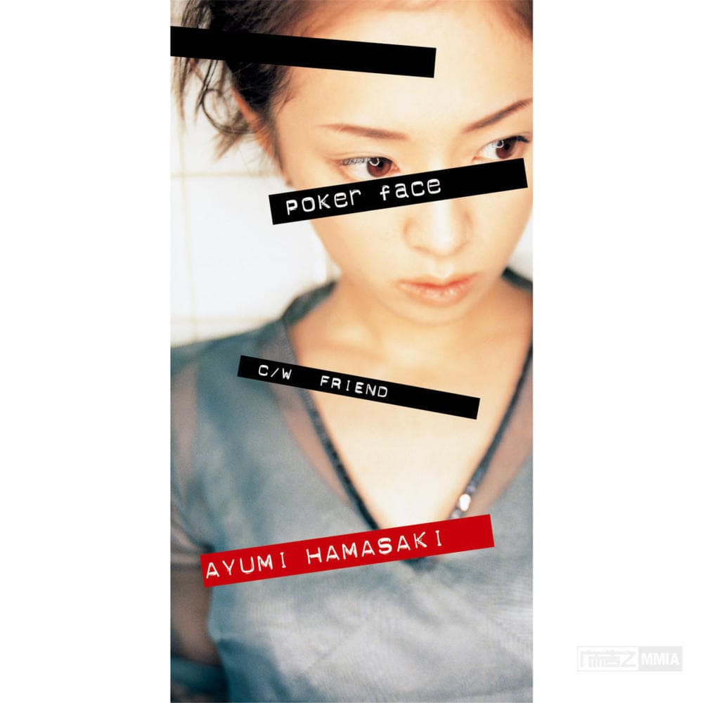 Album cover art for "​poker face" by 浜崎あゆみ (Ayumi Hamasaki)