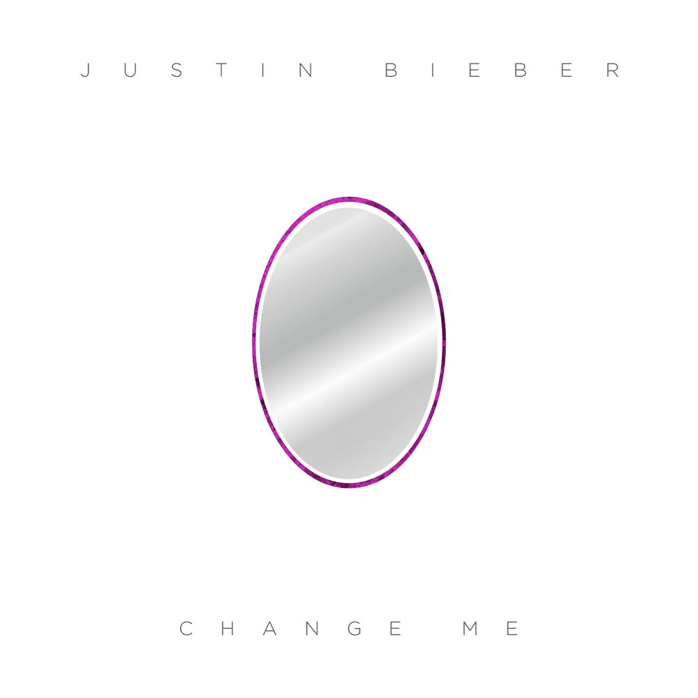 Album cover art for "Change Me" by Justin Bieber