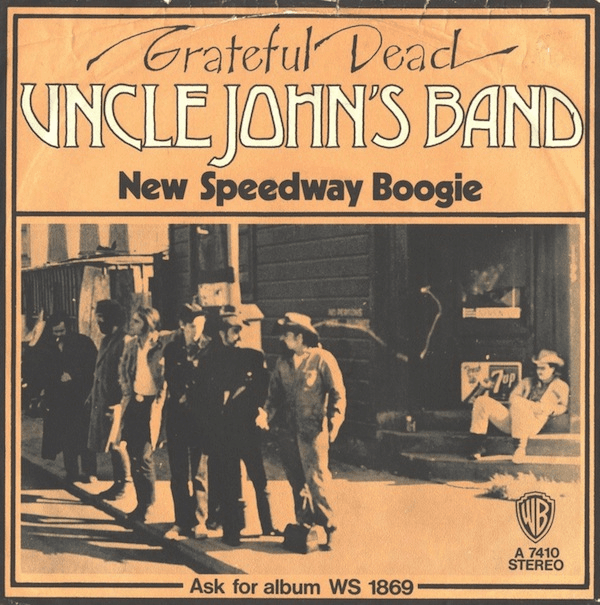 Album cover art for "Uncle John's Band" by The Grateful Dead