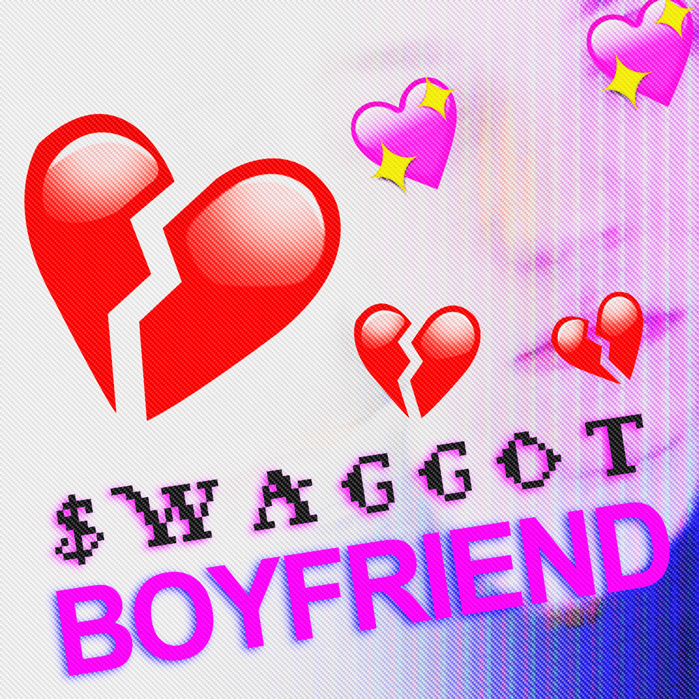 Album cover art for "BOYFRIEND" by $WAGGOT