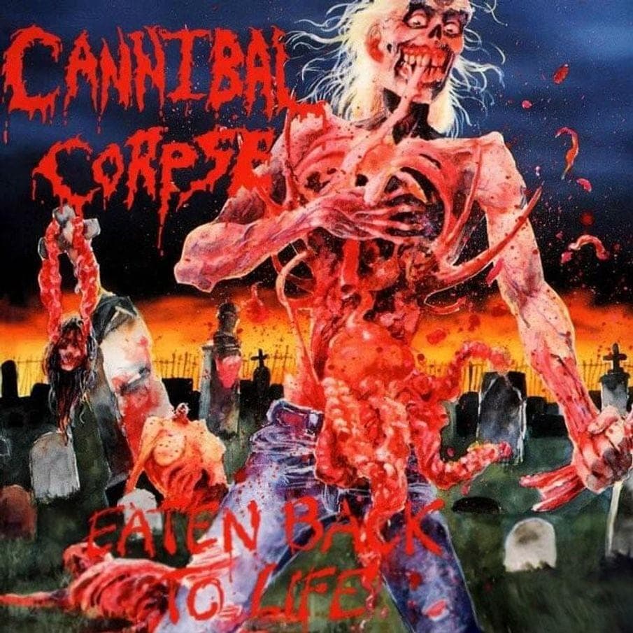Album cover art for "Edible Autopsy" by Cannibal Corpse