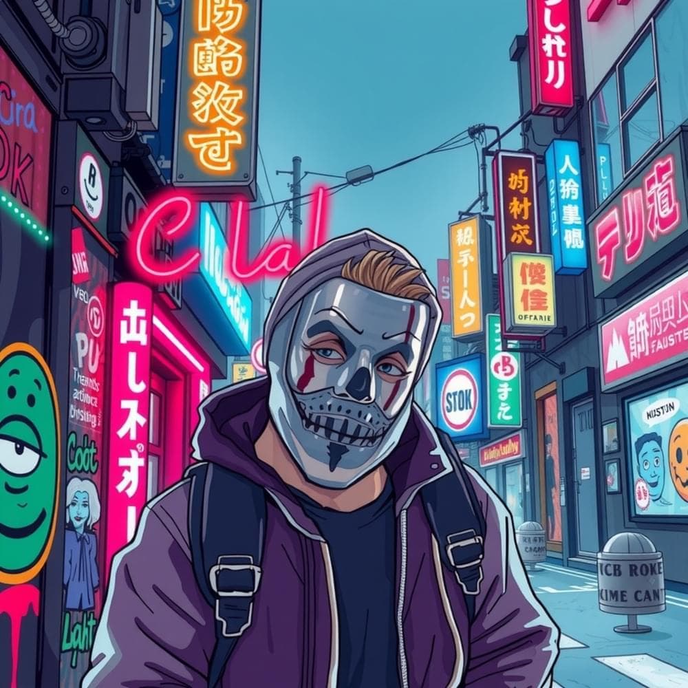 Album cover art for "Night Life" by HOFFLIBB