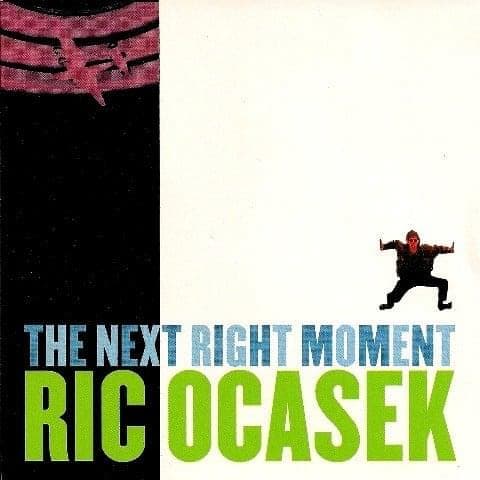 Album cover art for "The Next Right Moment" by Ric Ocasek & Melissa Auf der Maur