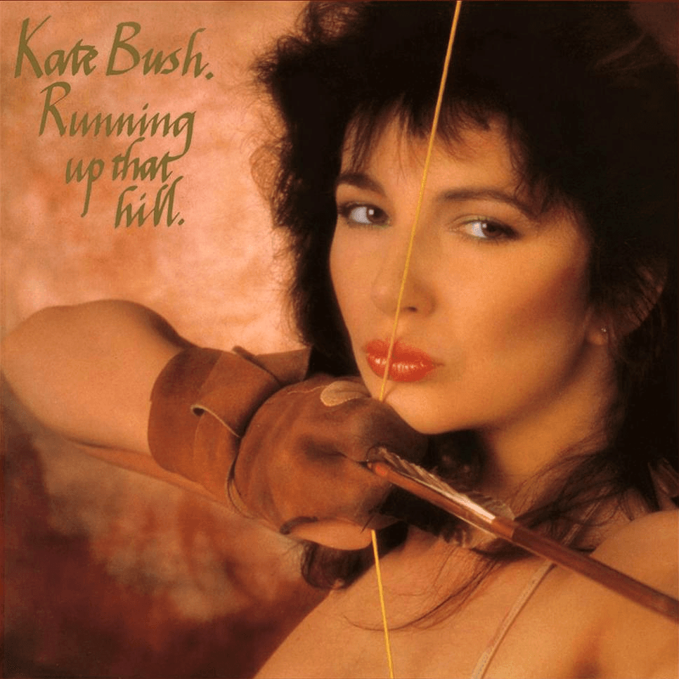 Album cover art for "Running Up That Hill (A Deal with God) [12" Version]" by Kate Bush