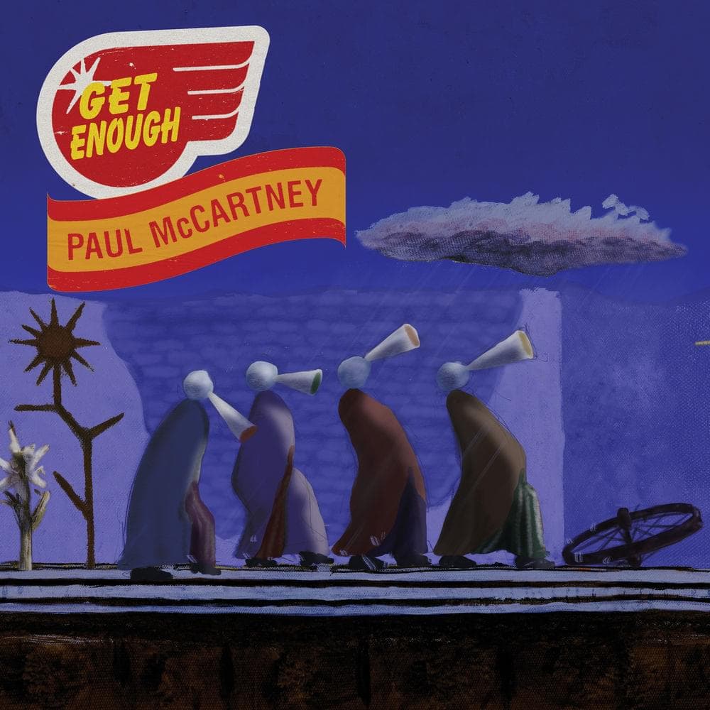 Album cover art for "Get Enough" by Paul McCartney