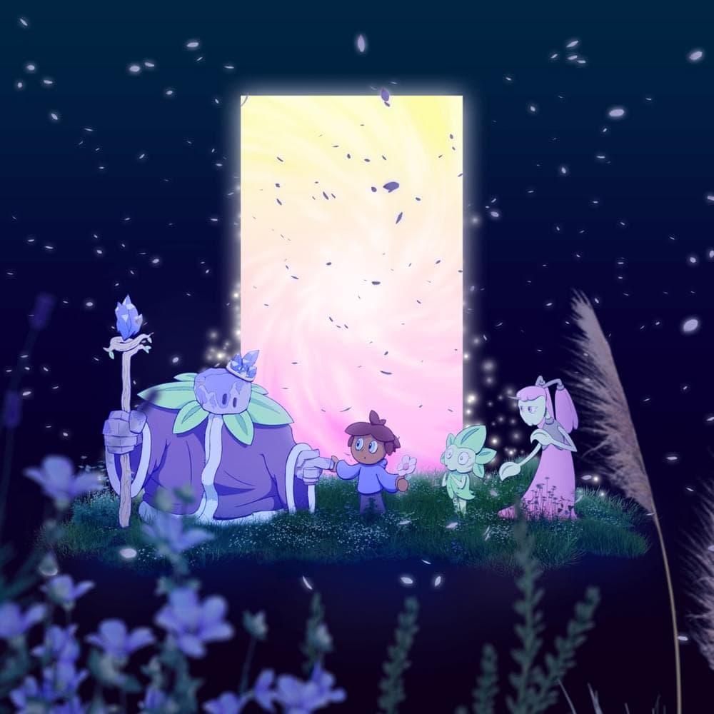 Album cover art for "Aphemelia's windflower" by ​artbyFORM