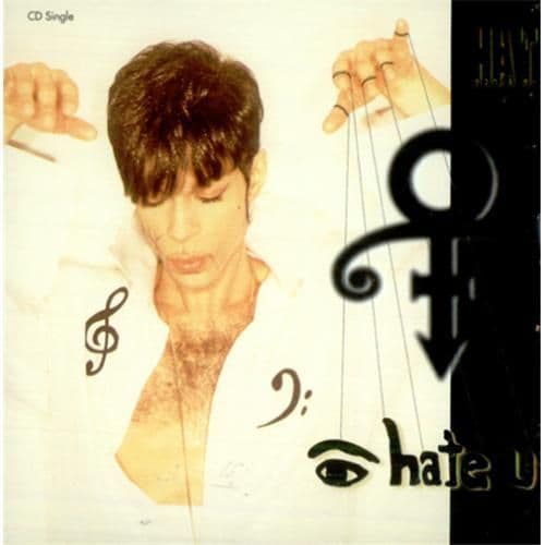 Album cover art for "Eye Hate U (Quiet Night Mix)" by Prince
