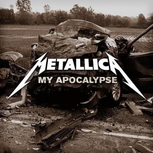Album cover art for "My Apocalypse" by Metallica