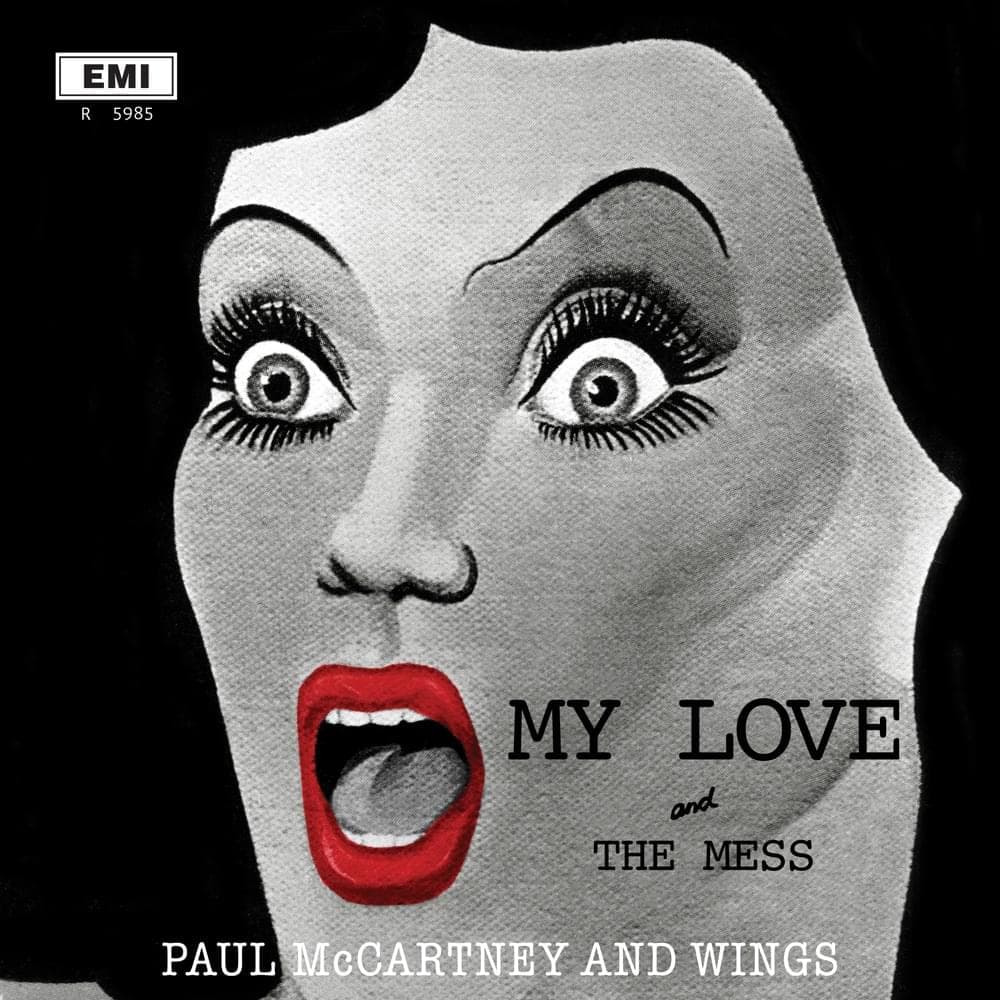 Album cover art for "My Love" by Paul McCartney