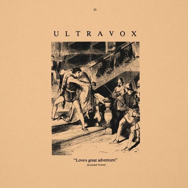 Album cover art for "Love's Great Adventure" by Ultravox