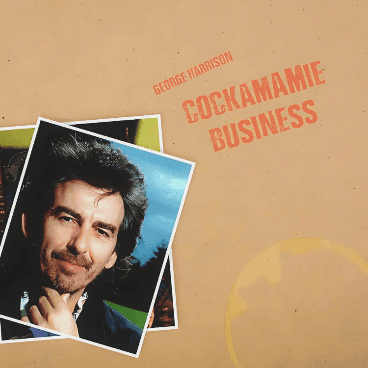 Album cover art for "Cockamamie Business" by George Harrison