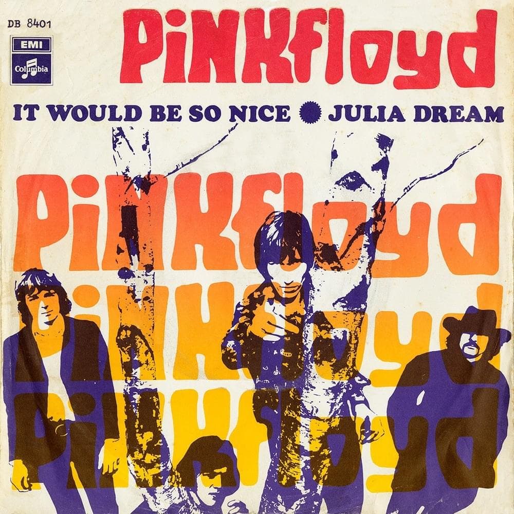 Album cover art for "It Would Be So Nice" by Pink Floyd