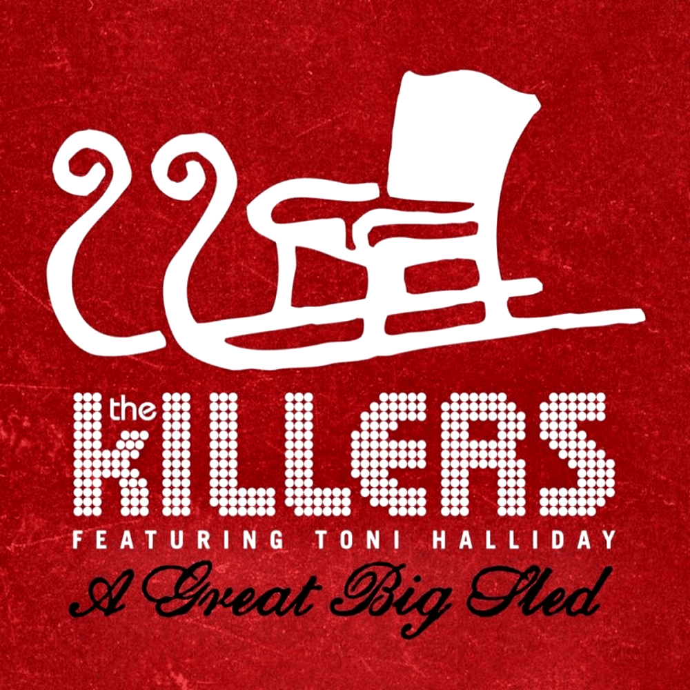 Album cover art for "A Great Big Sled" by The Killers & Toni Halliday