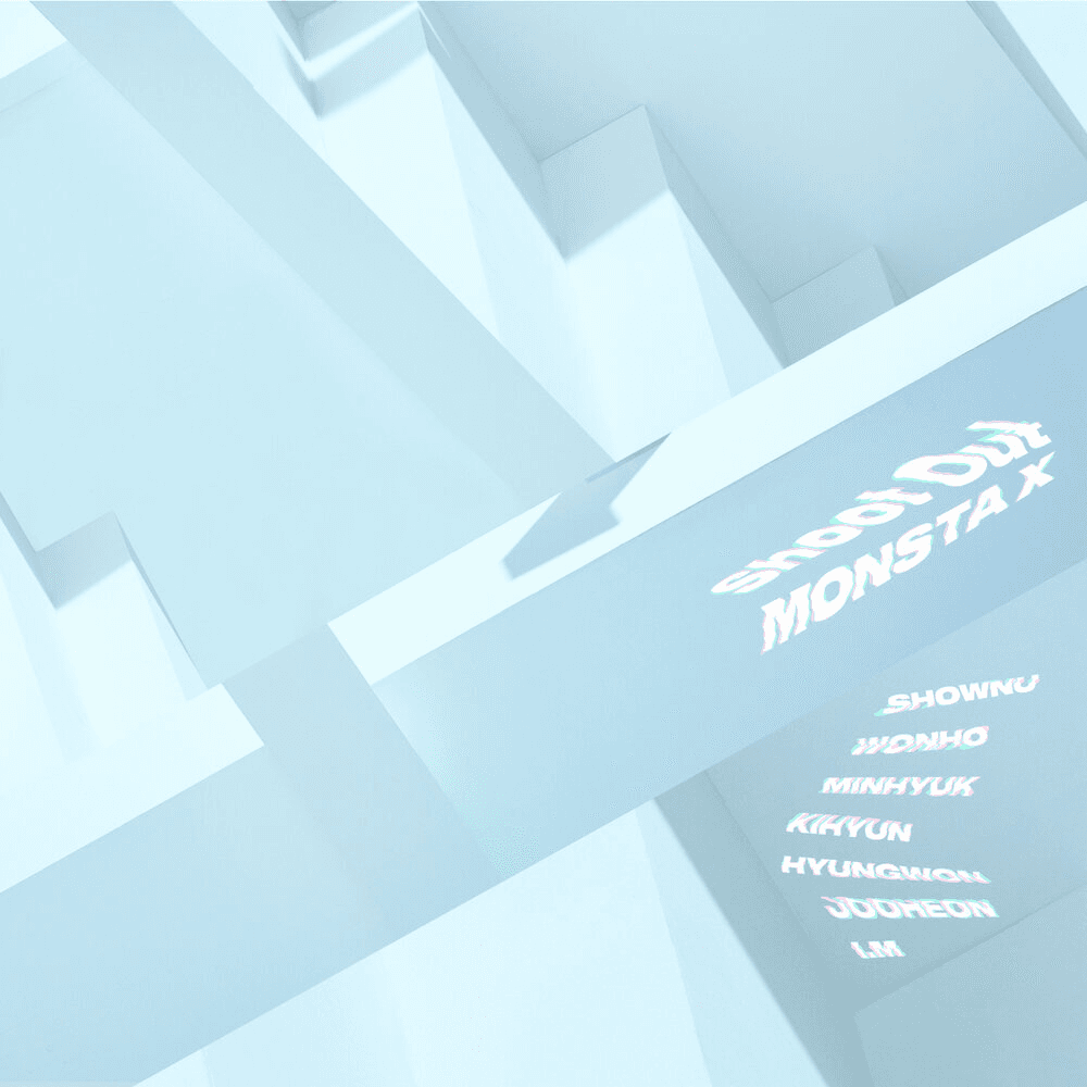 Album cover art for "Shoot Out (Japanese Ver.)" by MONSTA X