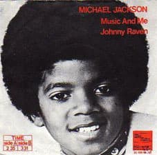 Album cover art for "Music and Me" by Michael Jackson