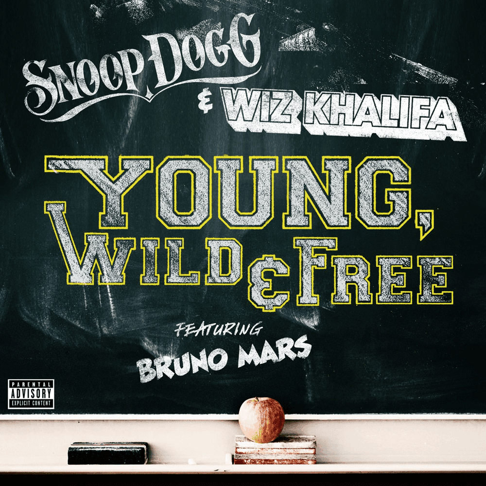 Album cover art for "Young, Wild & Free" by Snoop Dogg & Bruno Mars