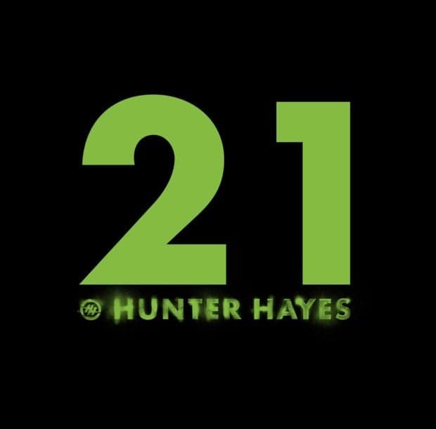 Album cover art for "21" by Hunter Hayes