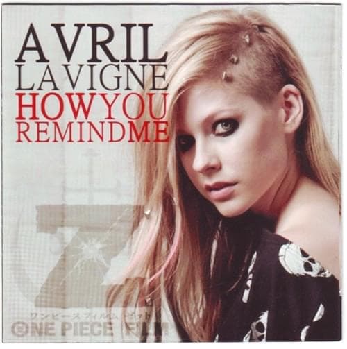 Album cover art for "How You Remind Me" by Avril Lavigne