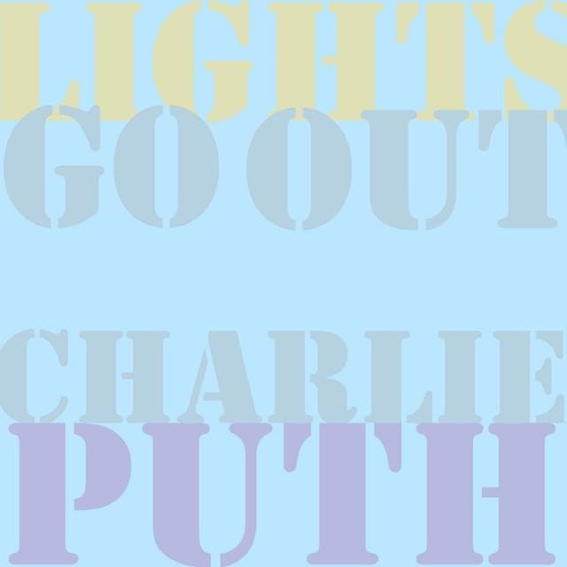 Album cover art for "Lights Go Out" by Charlie Puth