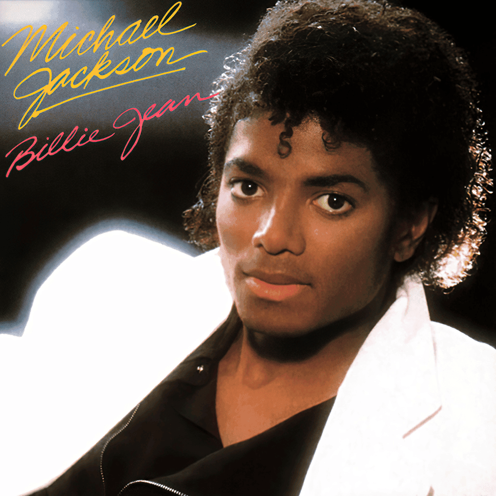 Album cover art for "Billie Jean" by Michael Jackson