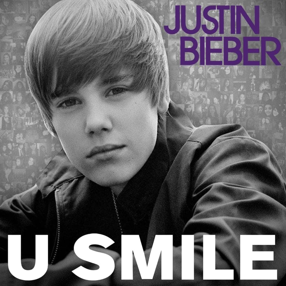 Album cover art for "U Smile" by Justin Bieber