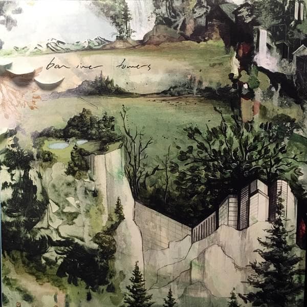 Album cover art for "Towers" by Bon Iver