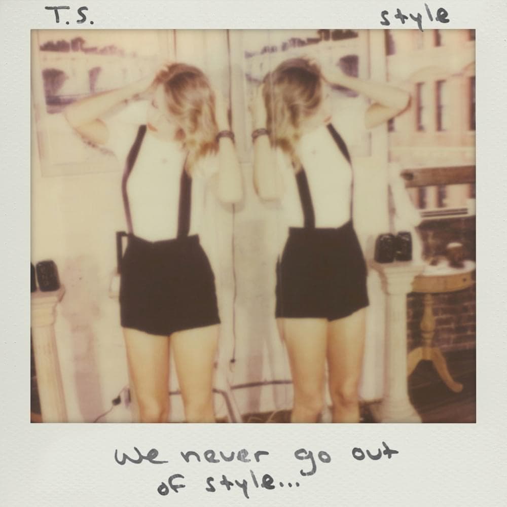 Album cover art for "Style" by Taylor Swift