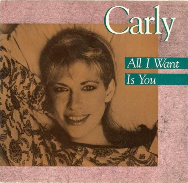 Album cover art for "All I Want is You" by Carly Simon
