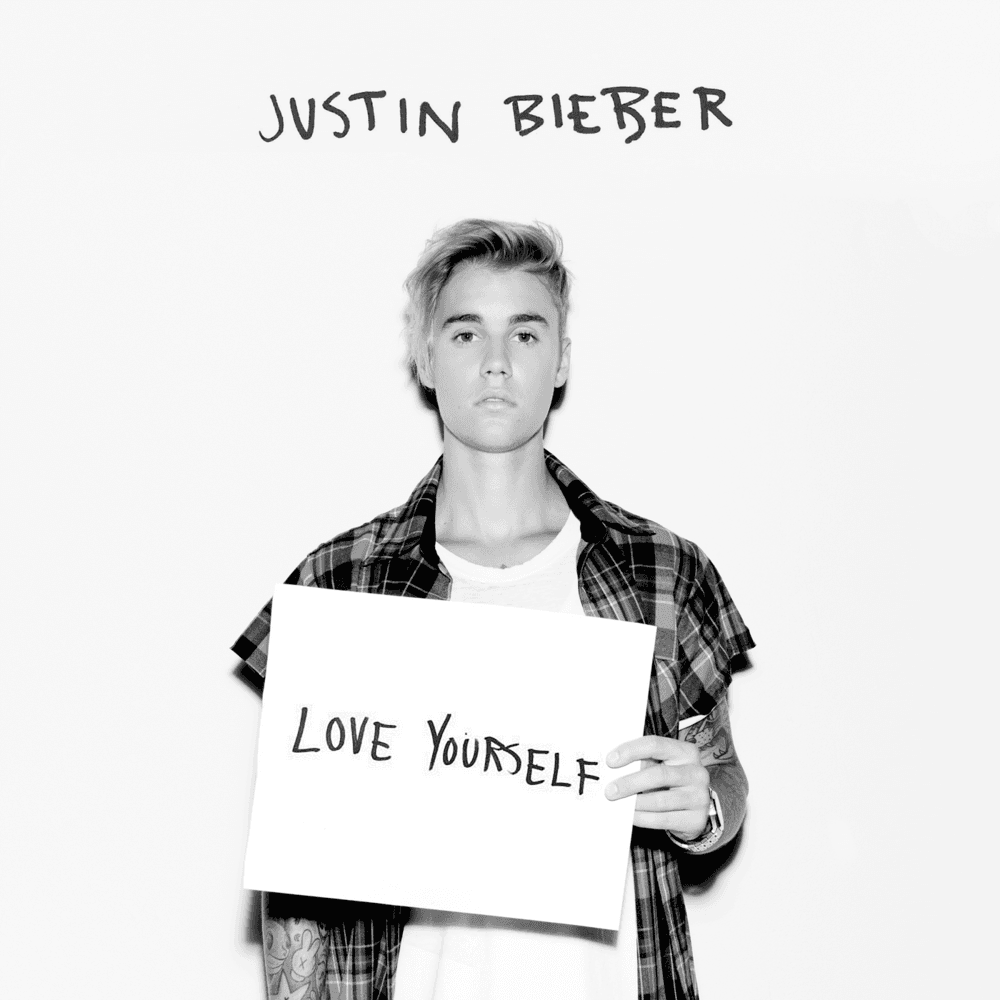Album cover art for "Love Yourself" by Justin Bieber