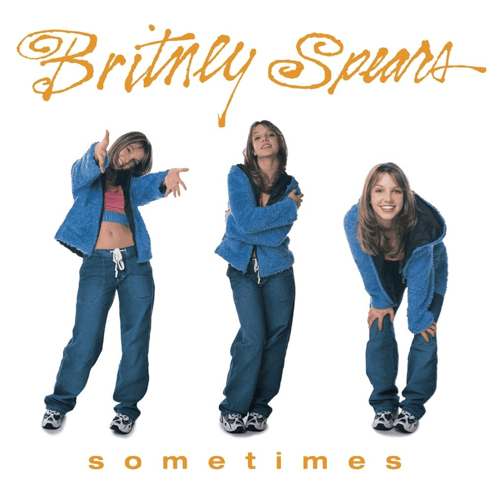 Album cover art for "Sometimes" by Britney Spears