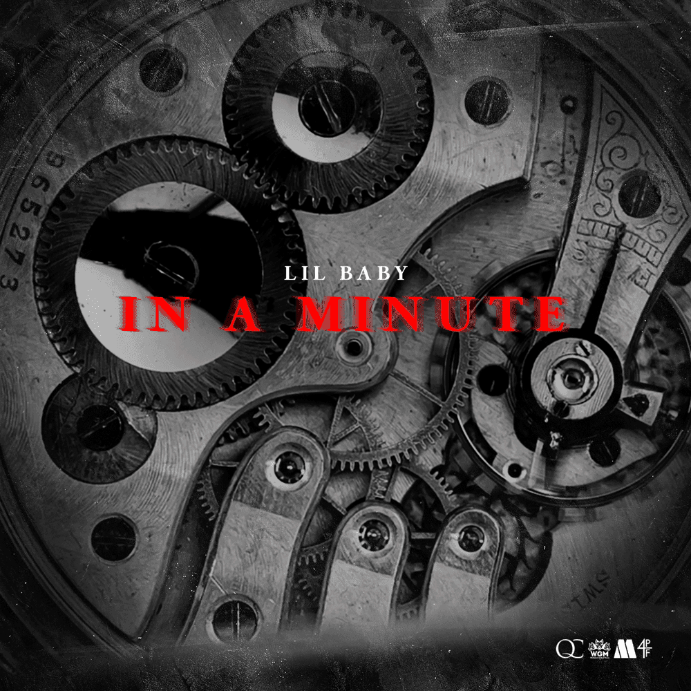 Album cover art for "In A Minute" by Lil Baby
