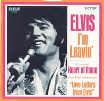 Album cover art for "Heart of Rome" by Elvis Presley