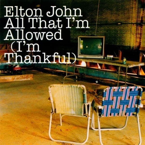 Album cover art for "Dear Life" by Elton John