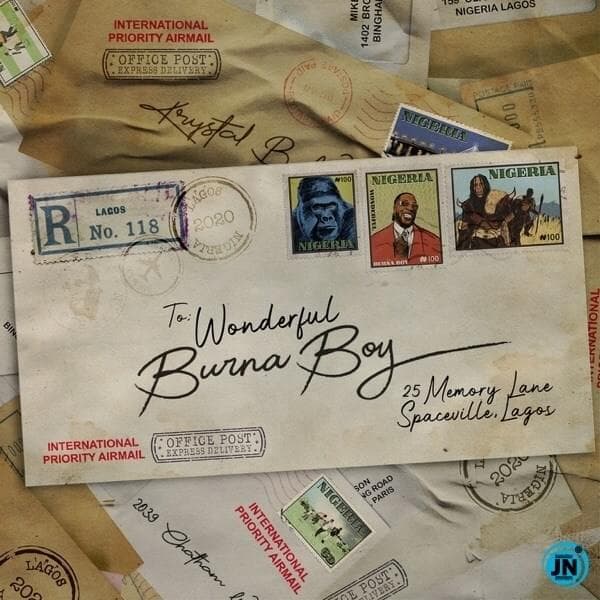 Album cover art for "Wonderful" by Burna Boy