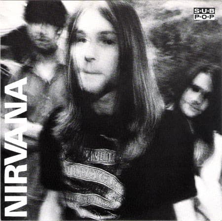 Album cover art for "Love Buzz" by Nirvana