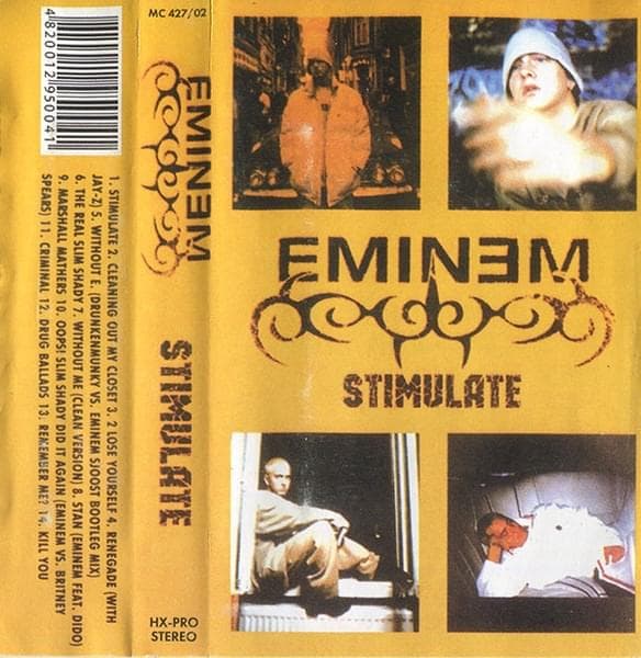 Album cover art for "Stimulate" by Eminem