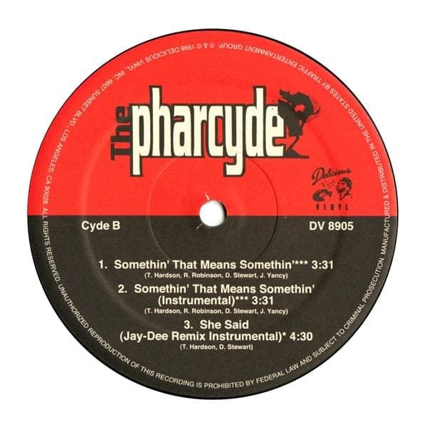 Album cover art for "Somethin' That Means Somethin' (Instrumental)" by J Dilla