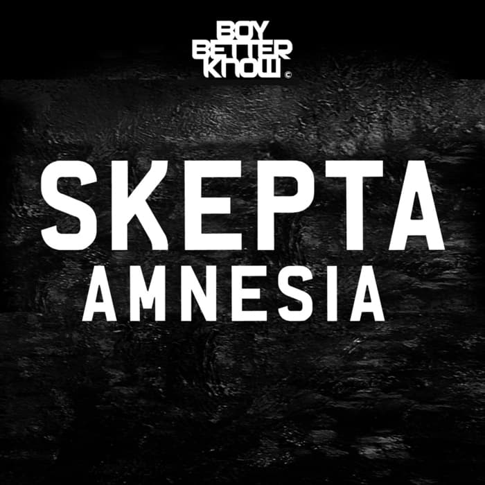 Album cover art for "Amnesia" by Skepta