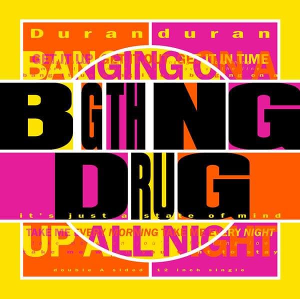 Album cover art for "Drug (It's Just a State of Mind)" by Duran Duran