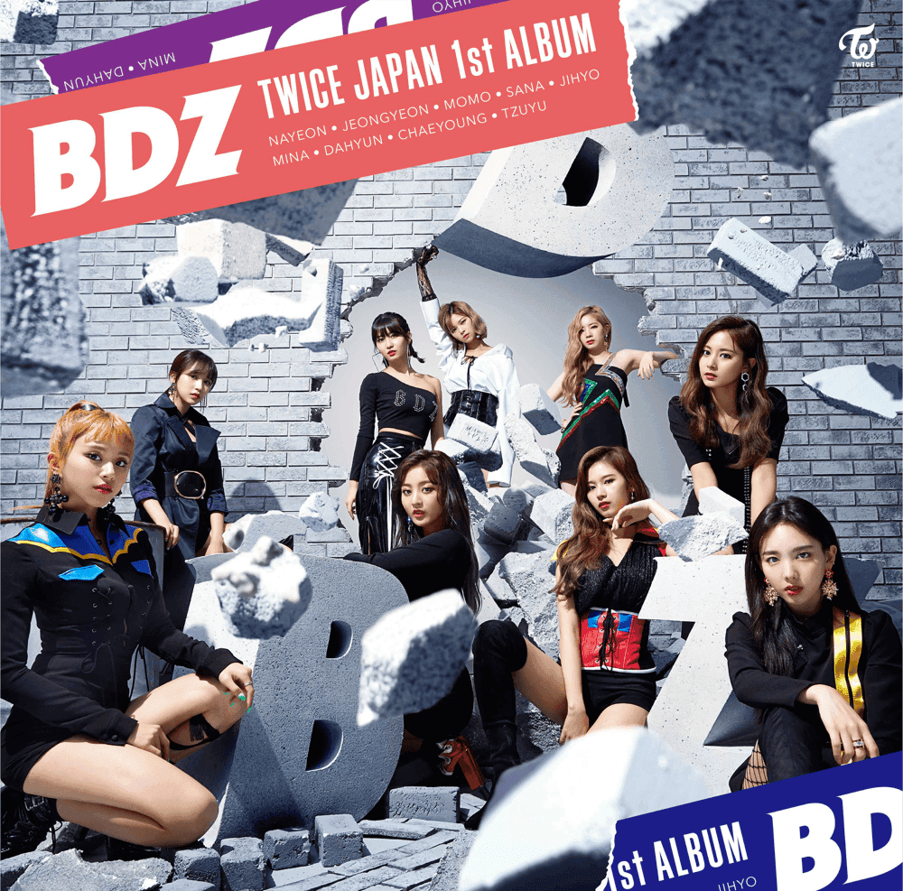 Album cover art for "BDZ" by TWICE