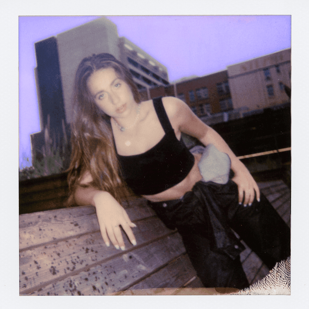 Album cover art for "stupid" by Tate McRae