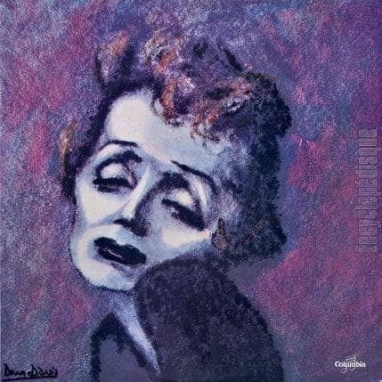 Album cover art for "La Ville Inconnue" by Édith Piaf