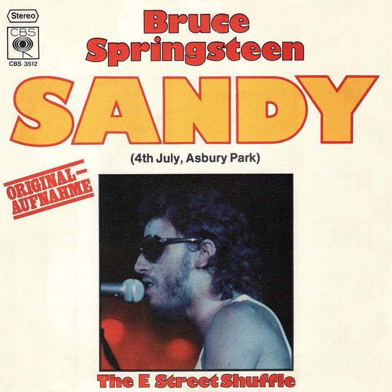 Album cover art for "4th of July, Asbury Park (Sandy)" by Bruce Springsteen