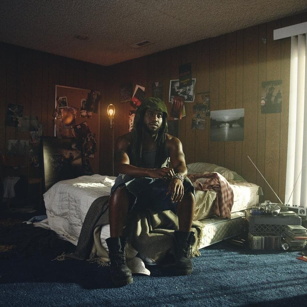 Album cover art for "Blink Twice" by Shaboozey