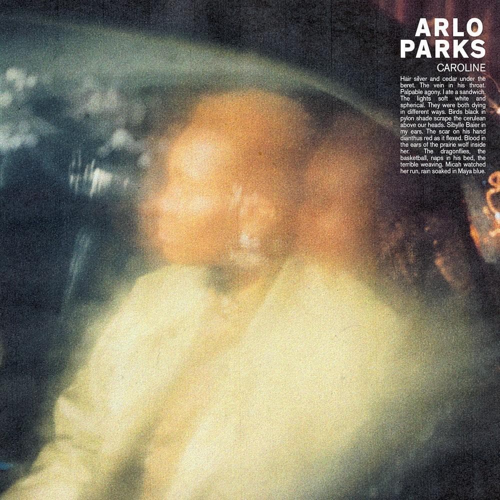 Album cover art for "Caroline" by Arlo Parks