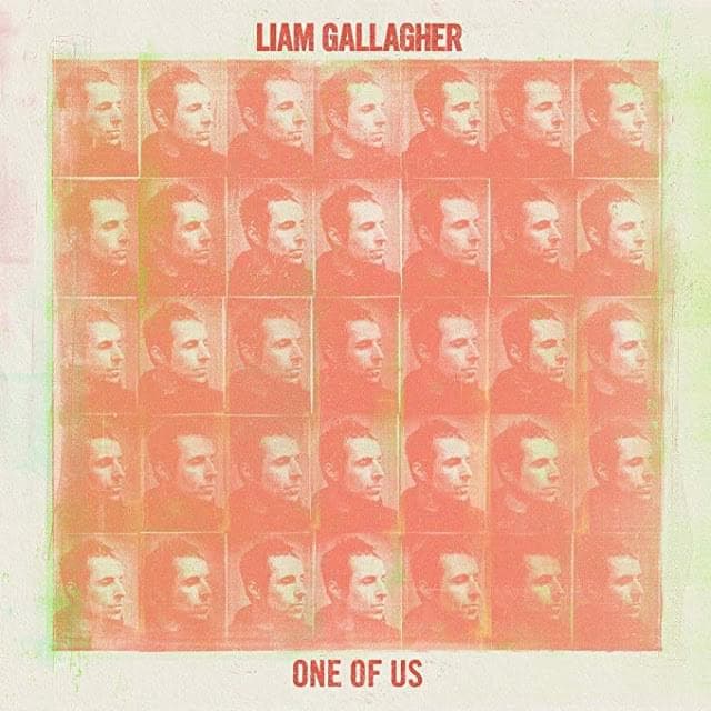 Album cover art for "One of Us" by Liam Gallagher