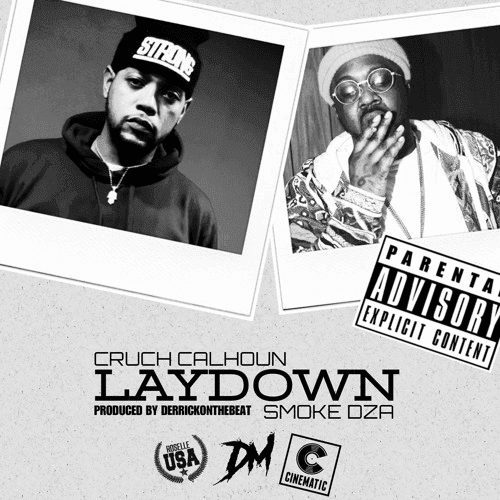 Album cover art for "Laydown" by Cruch Calhoun & Smoke DZA