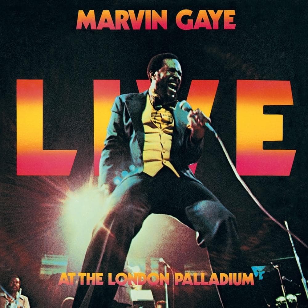 Album cover art for "Medley I (Live at the London Palladium, 1977)" by Marvin Gaye